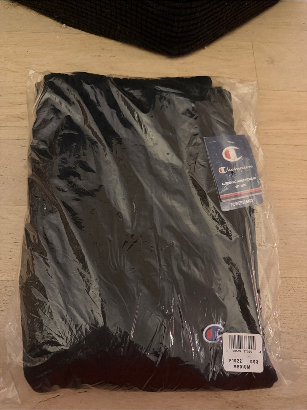Champion Women’s Navy Sweatpants with Logo